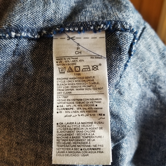 Linen blend dress - Picture 5 of 8